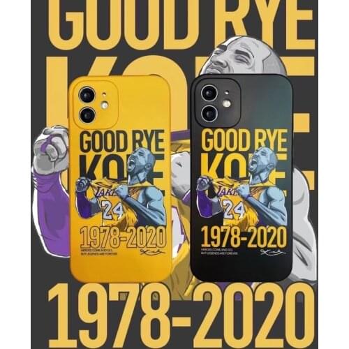 Luxury creative fashion brand jersey number 24 For Apple iPhone 11 12 Pro Max Case Mini X XS XR 6 6s 7 8 Plus SE 2020 Cover