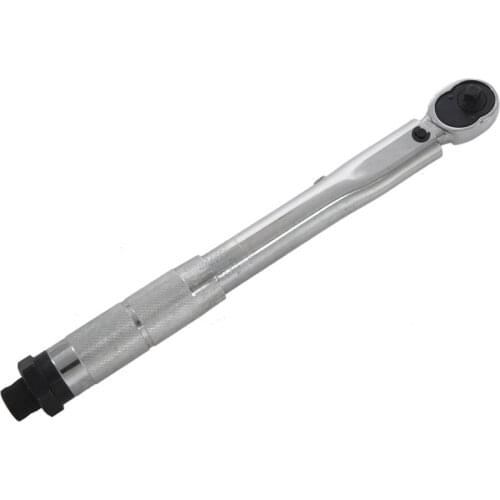 1/4 inch Drive Torque Wrench Tools with Case Foot Pound 5-25NM Drive Click Adjustable Hand Spanner Ratchet Wrench Tool