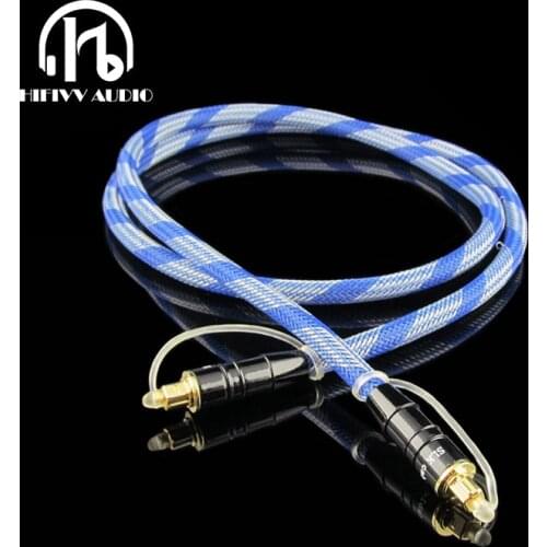 Hifi Optical Fiber Cable hifi cable 1M Audio cable HIFI DAC decoder Digital Audio Optical Fiber cable
