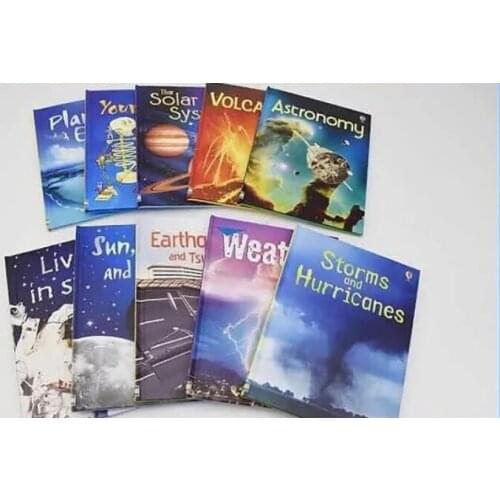 5-12 year Childrens English story book Beginners Science english picture book help child be reader early education book10pc/set