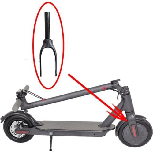 Front Wheel Bracket Fork for Xiaomi M365/Pro/Pro2/1S Electric Scooter Accessory with Rubber Parts Motor Dual Card Shock Absorber