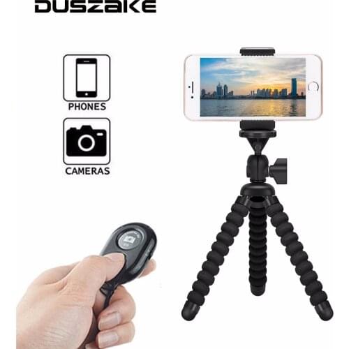 Duszake Lightweight Mini Tripod For Phone Tripod For Camera Gorillapod Smartphone Flexible Octopus Tripod For Iphone Gopro Phone