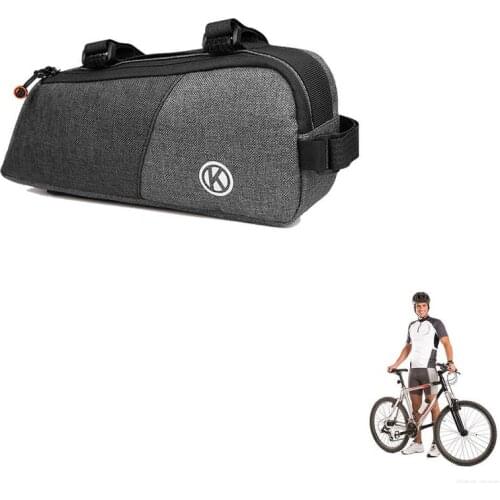 Hot selling bike bag mountain bike front beam bag triangle bag cycling kit factory provide