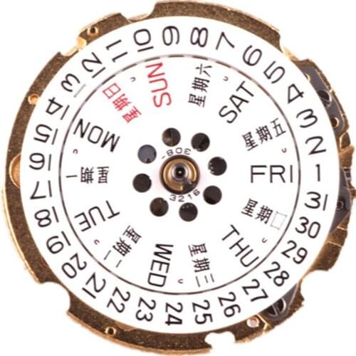 26MM Automatic Mechanical Watch Movement With 21 Jewels Date/Date @3H For MIYOTA 8205 Spare Parts