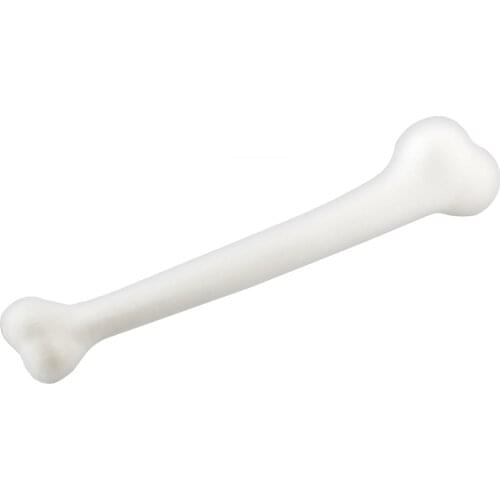 Plastic Prehistoric Caveman Bone Party Prop for Halloween Fancy Dress Costume White