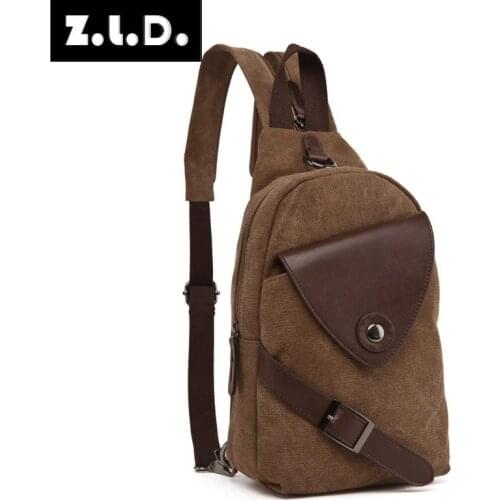 Z.L.D. The new stylish exquisite fashion men and women high quality backpack brand design mini canvas bag Backpack Women Mochila
