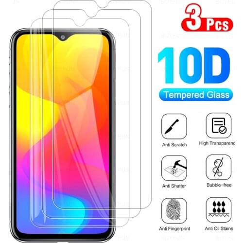 3Pcs Full Cover Protective Glass For Vsmart Joy 3 Phone Tempered Glas Screen Protector Film For V Smart Joy3 VsmartJoy3 6.52"