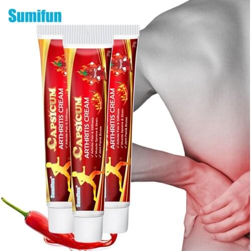 1/2/3pcs Sumifun Hot Pepper Cream For Rheumatoid Arthritis joint Knee Pain Relief Capsicum Arthritis Chinese Medicine Ointment