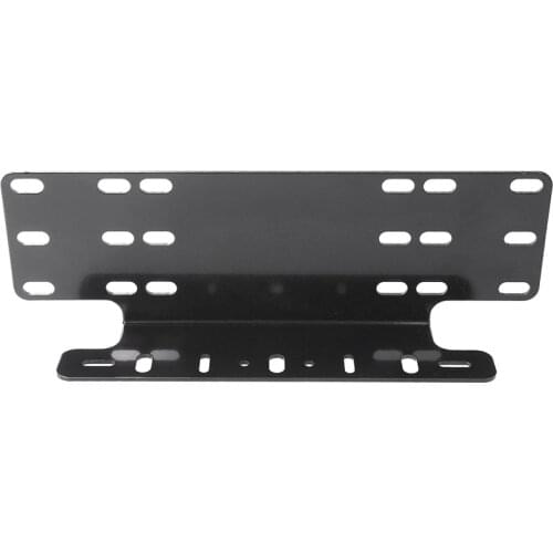 1Pcs Universal Front Bumper License Plate Car Mount Stand Holder Bracket Offroad Light Bar For Offroad Work Day Light Truck