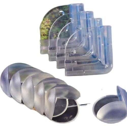 100pcs/lot Children Protection Table Corner Baby Safety Silicone Protector Children Safety Edge & Corner Guards Protection