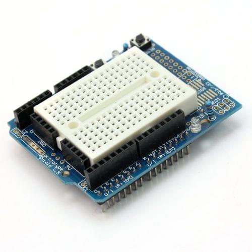 2 PCS For Arduino Prototyping Prototype Shield ProtoShield With Mini Breadboard NEW