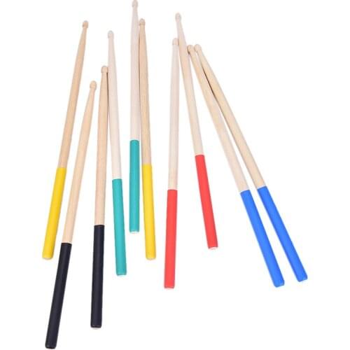 2020 7A Maple Drumsticks Professional Wood Drum Sticks Multiple Color Options Drums Accessories Musical Instruments 1 Pair