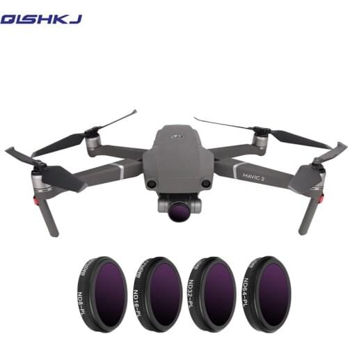 4pcs/set mavic 2 ND8-PL ND16-PL ND32-PL ND64-PL lens Filter kit/drone filter for DJI MAVIC 2 ZOOM Drone Accessories