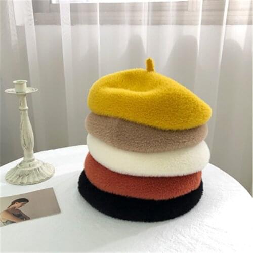 British Retro Autumn Winter Edition of the new Japanese network red INS fashion artists beret hat WS-2254