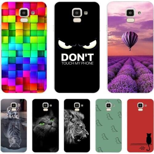 For Samsung Galaxy J6 2018 Case Soft TPU Silicone Back Case For Coque Fundas Samsung J6 2018 J600F J6 Plus 2018 J610F Phone Case