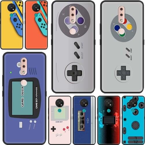 Game Console Remote Control Handle Phone Case For Nokia G10 7.2 5.3 3.4 8.3 5.4 X20 X10 G20 C20 C10 2.3 2.4 4.2 1.4 3.2 Cover