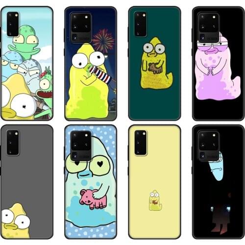 Black tpu Case For Samsung galaxy S20 /S20 PLUS/S20 ultra/S20+ /S20FE back cover Solar Opposites pupa