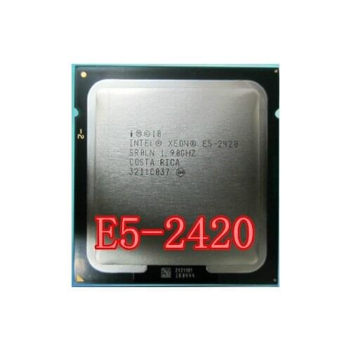 Intel Xeon CPU E5 2420 E5-2420 e5-2420 SR0LN cpu 1.90GHz 6-Core 15M LGA 1356 E5-2420 processor