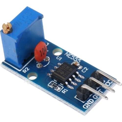 Durable NE555 Frequency Adjustable Pulse Generator Module Generate a Square Wave Signal to Drive a Stepper Motor Dropshipping