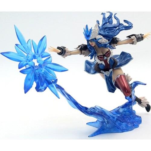 Action Figure LOL Sivir 19*32cm PVC knight Kids Gift toys doll collection Model Anime A birthday present for your child