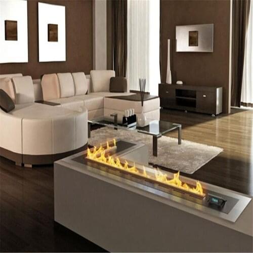 Inno-Fire 30 inch real fire indoor intelligent smart bio ethanol burner fireplace with remote
