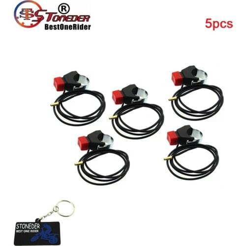 STONEDER Ignition Kill Stop Switch For 2 Stroke 47cc 49cc MTA1 MTA2 Mini ATV Quad 4 Wheeler Pocket Bike