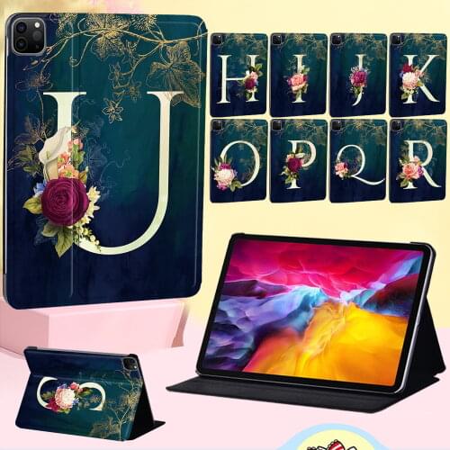 Leather Protective Case for Apple IPad Pro 9.7"/Pro 2nd Gen 10.5"/Pro 11" 2018/2020/2021 - Anti-fall Letter Pattern Tablet Case