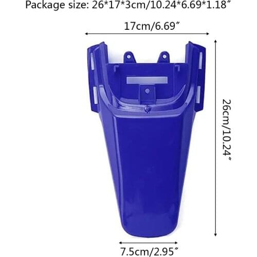 Upgraded Bike Mudguard Plastic Rear Fenders Board Protector for Motorbike Wheel Universal Motorbike Parts A5KD