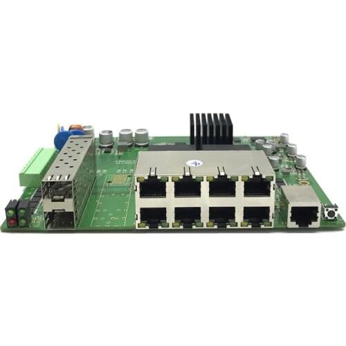 Outdoor industrial grade management POE switch 10/100/1000M industrial grade switch network rack network switch poe switch