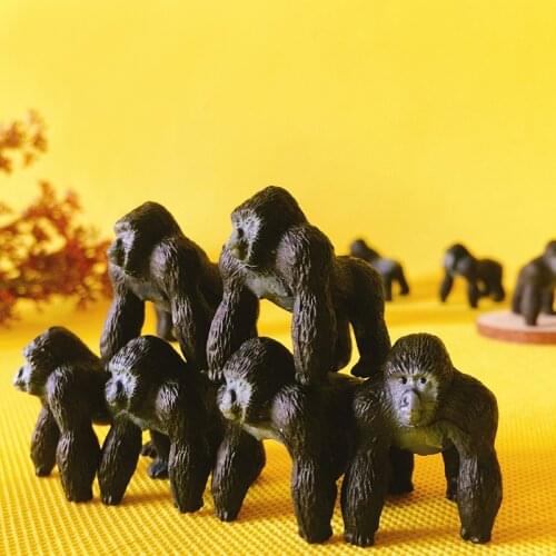 Wholesale 10Pcs Gorilla/fairy garden gnome/moss terrarium home decor/crafts/bonsai/bottle garden/miniatures/figurine/model/toy