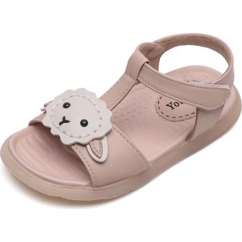 Girls Shoes Sandals 2021 New Cartoon Princess Shoes Soft Childrens Sandals Flats Kids Shoes Casual Beach Sandals Hot Cute