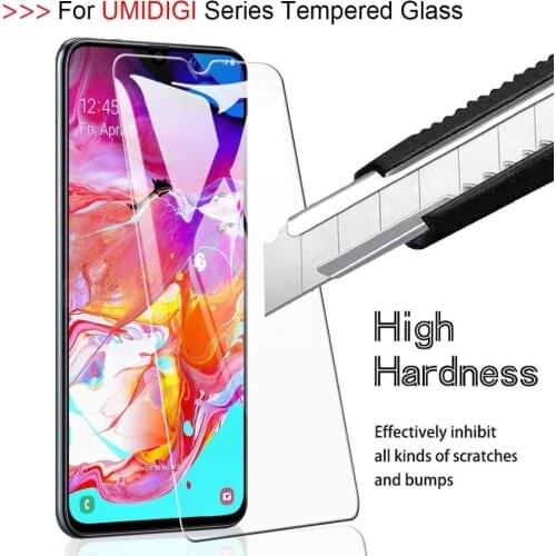 Tempered Glass For UMIDIGI A7 Pro Power F1 PLAY Max Z2 A5 Pro Screen Protect For UMIDIGI F1 S3 Pro Z2 SE ONE PRO Protective Film