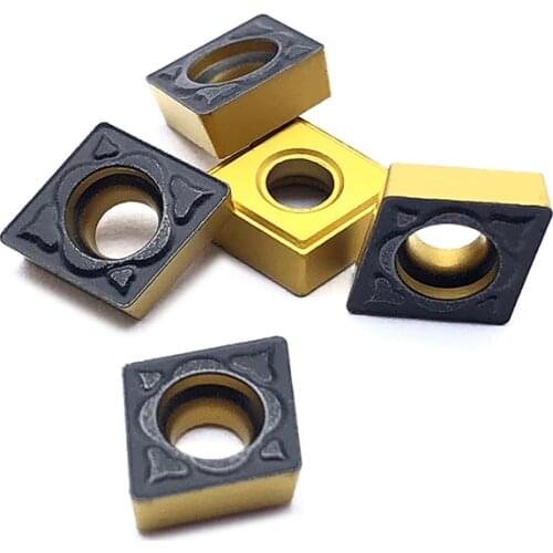 10PCS CCMT060204 PM 4225 Internal Turning Tool ccmt060204 Cermet Grade Carbide Inserts Lathe Cutter Tools Turning Tool Blade