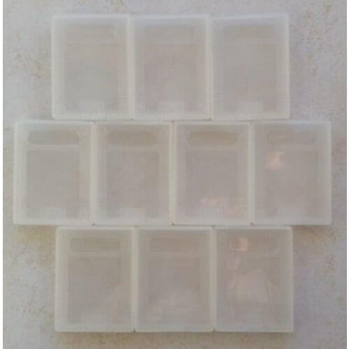 10 pcs High Quality Hard Clear plastic cases for Nintendo game boy Color GBC