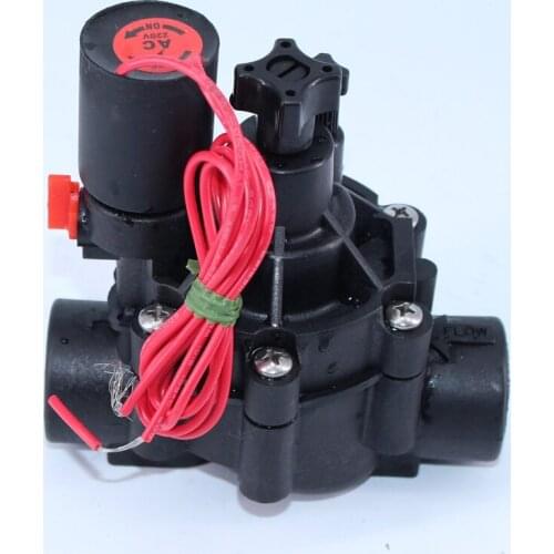 1in BSP 220vAC Irrigation Valves Sprinkler System Valves | 1 in. In-Line Sprinkler Valve with Flow Control Z&W