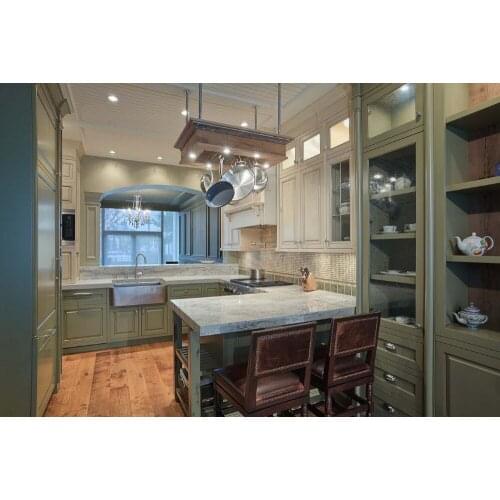 2017 hot sales retail wholesales traditional solid wood kitchen cabinets S1606063