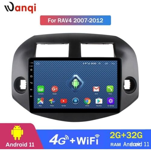 4G Lte All Netcom 10.1inch Android 8.0 Car GPS Navigation for Toyota RAV4 2007-2012 Support Stereo Audio Radio Video