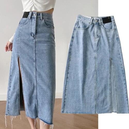 Daveanddi Denim Skirts For Women
