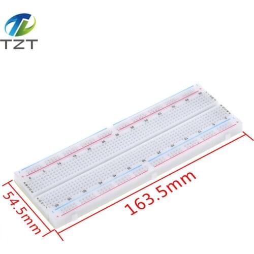 MB-102 MB102 Breadboard 830 Point Solderless PCB Bread Board Test Develop DIY for Arduino