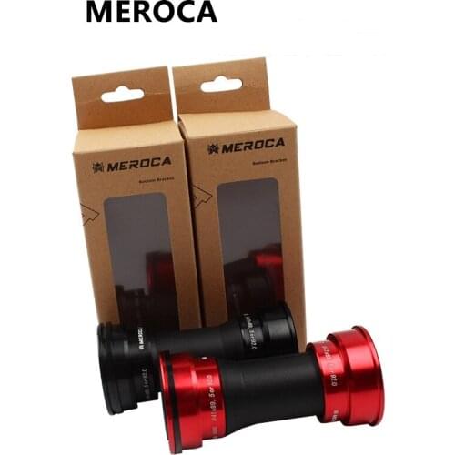 MEROCA M92 MTB Mountain Bike Bottom Bracket BSA 86mm-92mm BB Road Bicycle Press-in Center Axle 100g