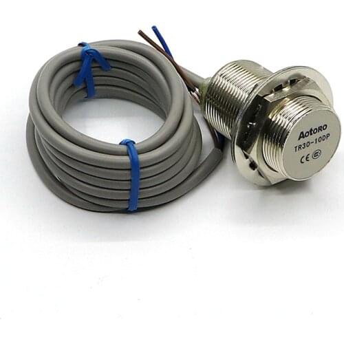Inductance TR30-10DC flush long range proximity sensor