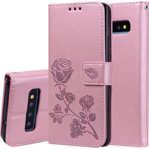 Leather Flip Case Cover For Samsung Galaxy S10E S10 Case Wallet Phone Cover Galaxy S10 Plus Coque Funda Hoesjes