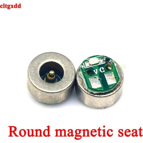 Round Magnetic Cable plug Plugs Fast Charging Adapter Phone Microusb Magnet Charger Plug