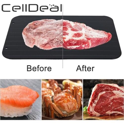Kitchen Use Fast Defrosting Tray Thaw Food Meat Fruit Fresh Healthy Quick Defrosting Plate Home Defrost Thaw Master Gadget Tool
