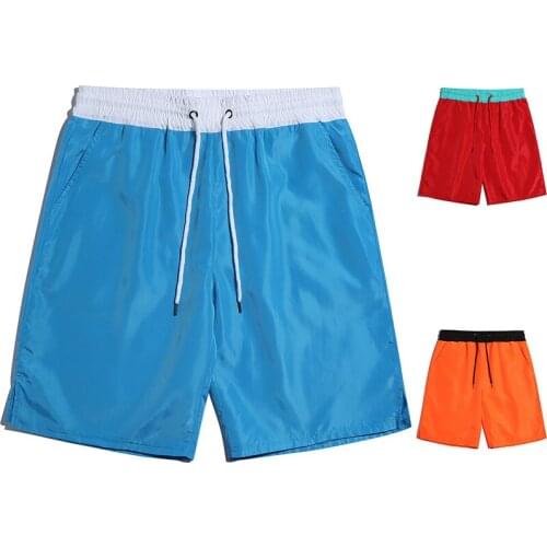 Men Swimsuit Beach Sport Swim Trunks Mens Surf Swimming Shorts For Men Swimwear Boxer Quick Drying Briefs Without Lining