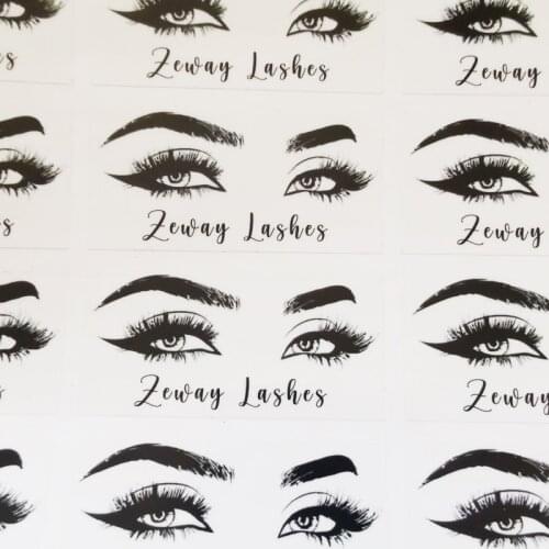 100 Pieces, Personalized,Transparent,Custom Stickers, Cosmetic Label, Gift Box, Logos,Packing ,Eyelash,Lip Gloss Tube, Name