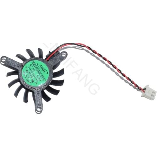 New For ADDA AB6812MX-GC0 DC12V 0.09A Two Wires Graphics Card Cooling Fan