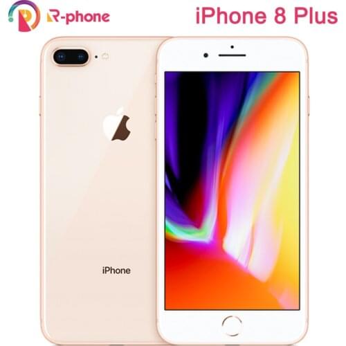 Original Apple iPhone 8 Plus Used 99% New 3GB RAM 64/256GB ROM Hexa Core iOS 12MP Wireless Fingerprint LTE Unlocked 8P Phone