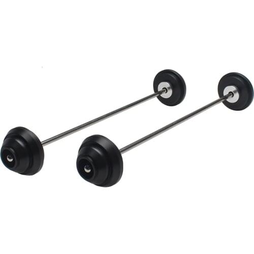 Black Front Wheel Axle Fork Wheel Crash Slider Guard For BMW R NINE T 2013 2014 2015 2016 2017 2018 Motorcycle