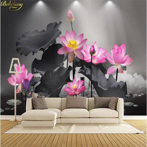 Beibehang CCustom Photo Wallpaper Mural Wall Sticker Dream Smoke Ink and Wash Artistic Background Wall Decorative Painting